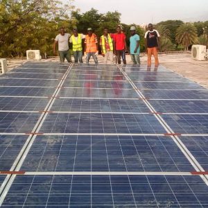 Innovating Health International Solar Install